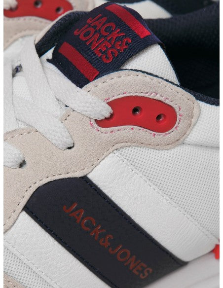Jack & Jones Ανδρικό Λευκό Παπούτσι Mesh