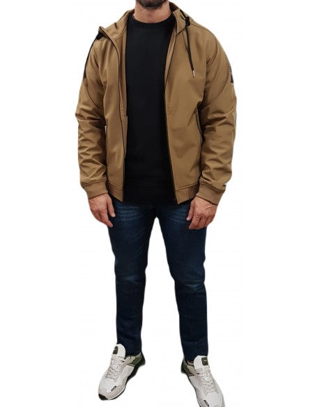 Jack & Jones Ανδρικό Μπουφάν Softshell με Κουκούλα