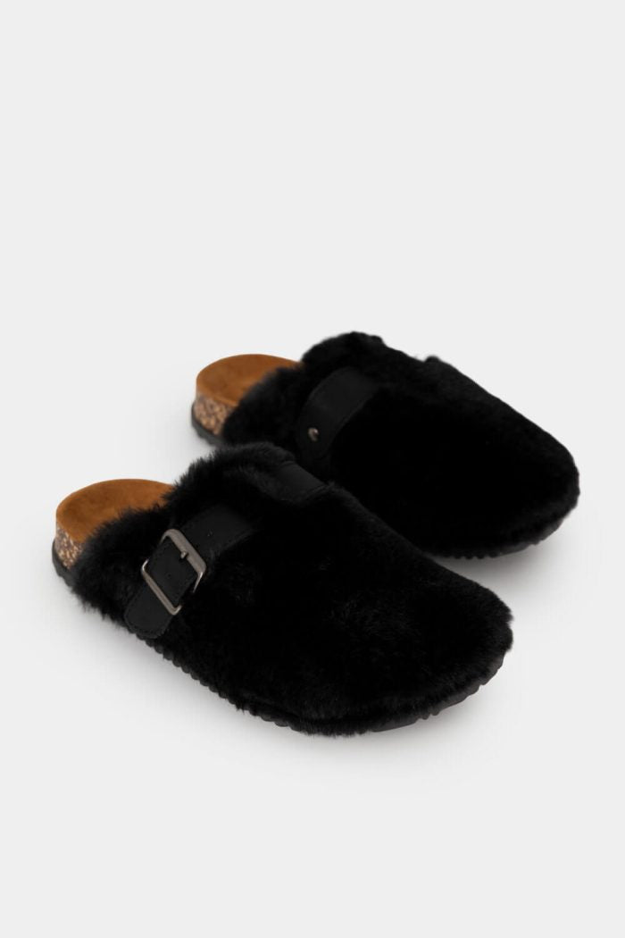 Amara Nordic Faux-Fur Clog
