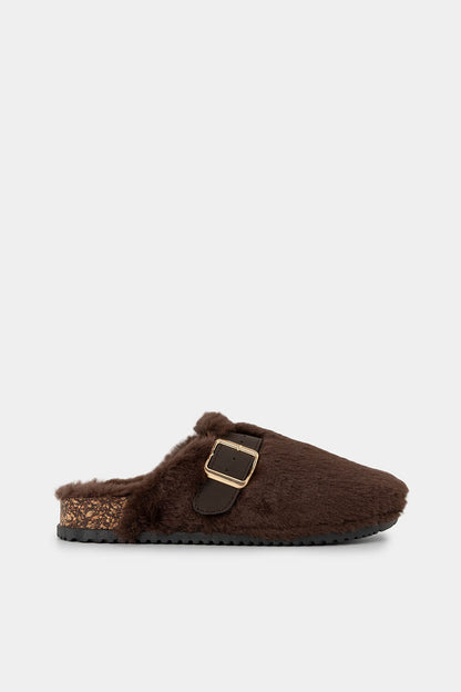 Amara Nordic Faux-Fur Clog