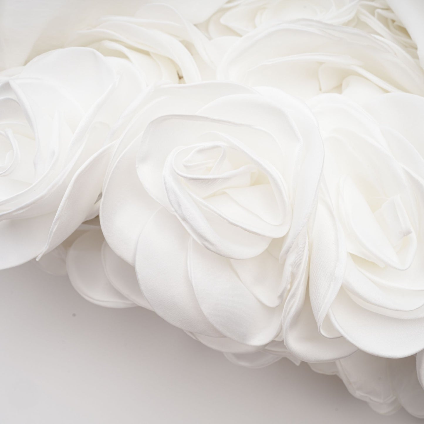 Mini Strapless Φόρεμα με Floral Λεπτομέρειες