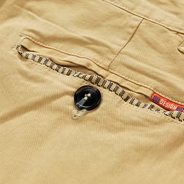 Hudson Βαμβακερή Chino Βερμούδα