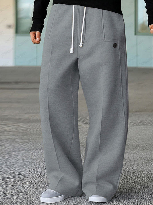 Comfy Sporty Παντελόνι Φαρδιάς Γραμμής