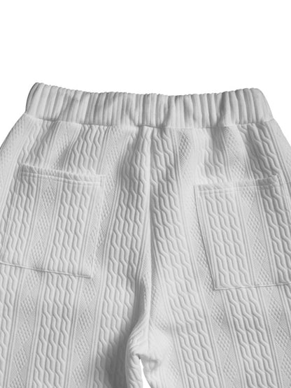 Σετ Athleisure Cable Jacquard