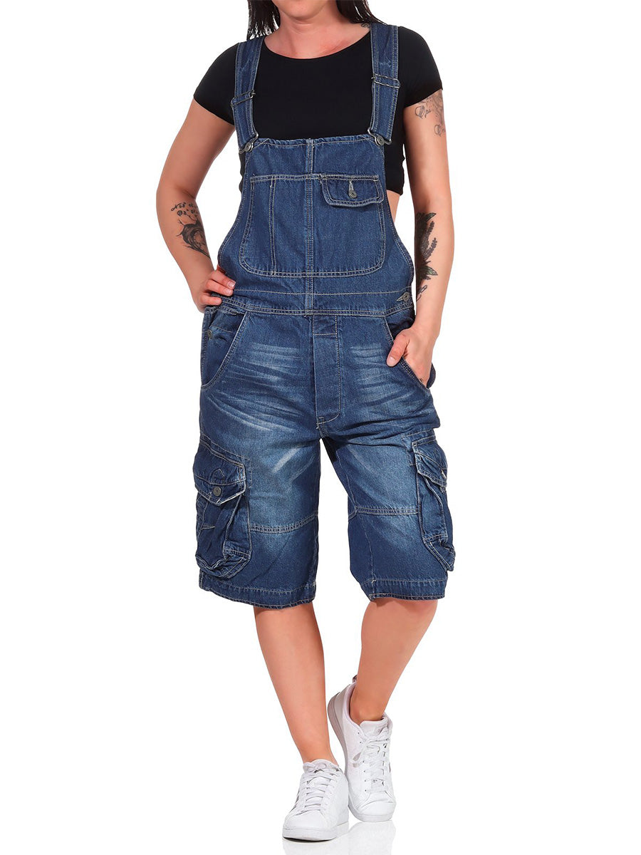 Γυναικεία Denim Σαλοπέτα Cargo Σορτς