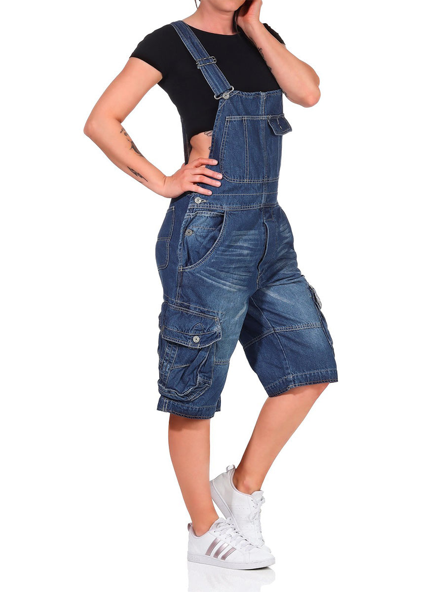 Γυναικεία Denim Σαλοπέτα Cargo Σορτς