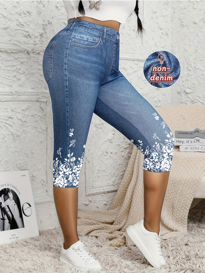 Leggings με Print Εφαρμογή Sculpt Στυλ