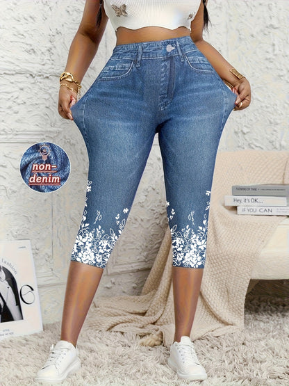 Leggings με Print Εφαρμογή Sculpt Στυλ