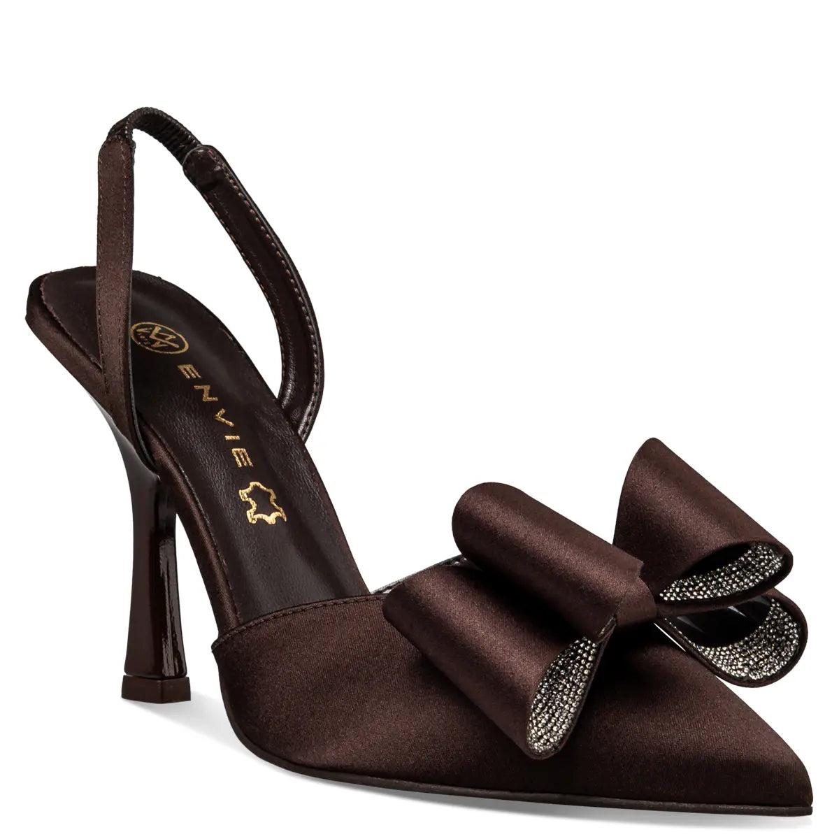 Γυναικείες Slingback Γόβες με Φιόγκο Κομψή Πολυτέλεια