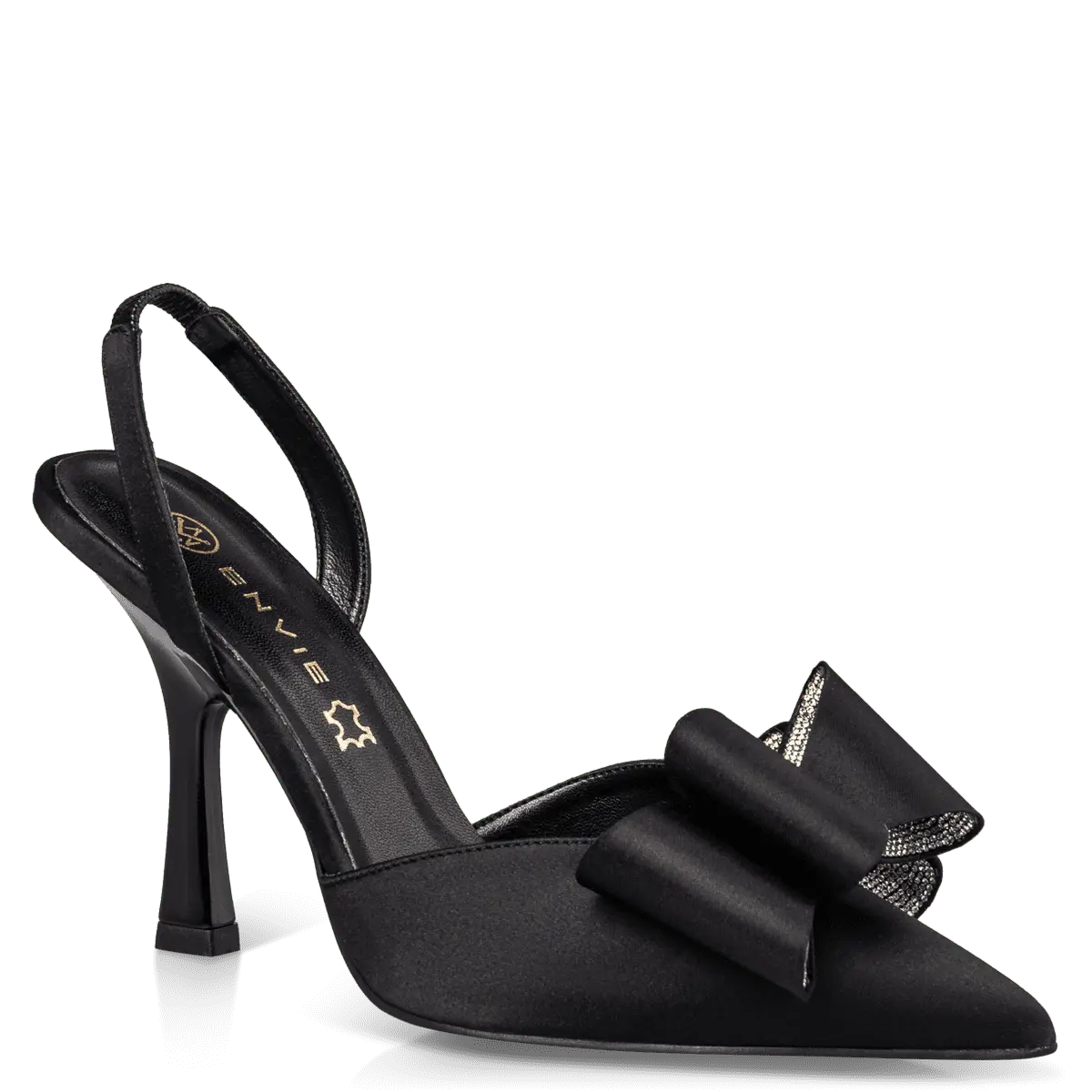 Γυναικείες Slingback Γόβες με Φιόγκο Κομψή Πολυτέλεια