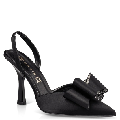 Γυναικείες Slingback Γόβες με Φιόγκο Κομψή Πολυτέλεια
