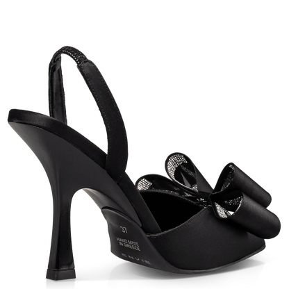 Γυναικείες Slingback Γόβες με Φιόγκο Κομψή Πολυτέλεια