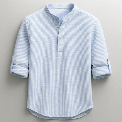 Αλέξανδρος Premium Henley Μπλούζα