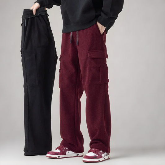 Ανδρικό Κοτλέ Παντελόνι Jogger Cargo