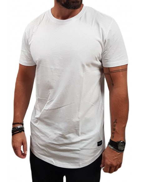 Μπλούζα Μακό Regular Fit Λευκή