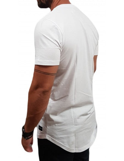 Μπλούζα Μακό Regular Fit Λευκή