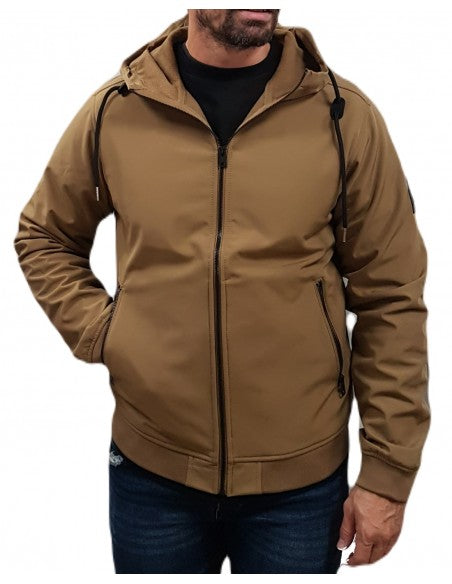 Jack & Jones Ανδρικό Μπουφάν Softshell με Κουκούλα