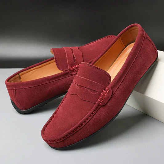 Ανδρικά Δερμάτινα Loafers Πολυτελούς Αισθητικής
