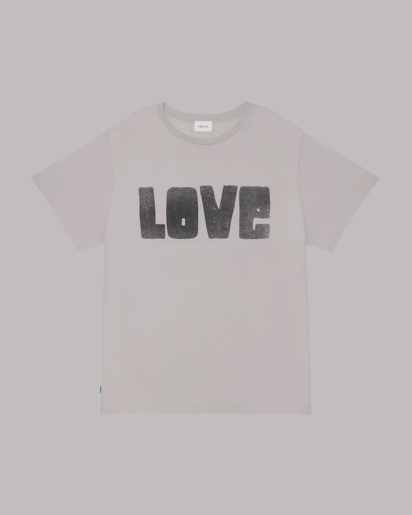 Σκούρο Άνετο T-Shirt Love