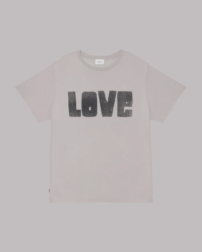 Σκούρο Άνετο T-Shirt Love
