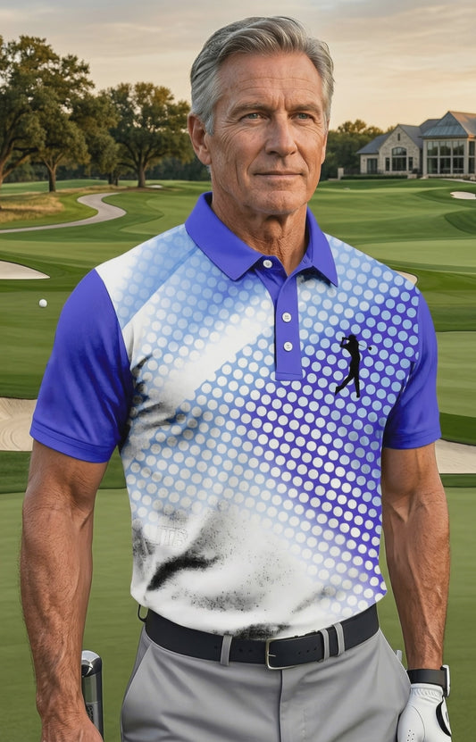 Ανδρικό Polo με Gradient Premium Sport Στυλ