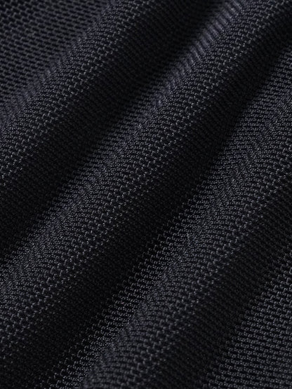 Auréline Halter Crop Top με Σούρες & Mesh (Διαφάνεια)